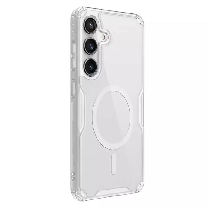 Husa pentru Samsung Galaxy S24 Plus Nillkin Nature TPU PRO MagSafe Case Transparent 1