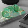 Husa pentru Samsung Galaxy S24 Techsuit Marble Series Green Hex 1