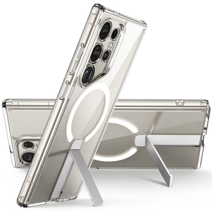 Husa pentru Samsung Galaxy S24 Ultra ESR Boost Flickstand HaloLock Clear 1