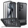 Husa pentru Samsung Galaxy S24 Ultra Folie ESR Armor Tough Kickstand HaloLock Frosted Black