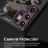 Husa pentru Samsung Galaxy S24 Ultra Ringke Fusion X Design Camo Black 6