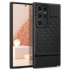 Husa pentru Samsung Galaxy S24 Ultra Spigen Caseology Parallax Matte Black