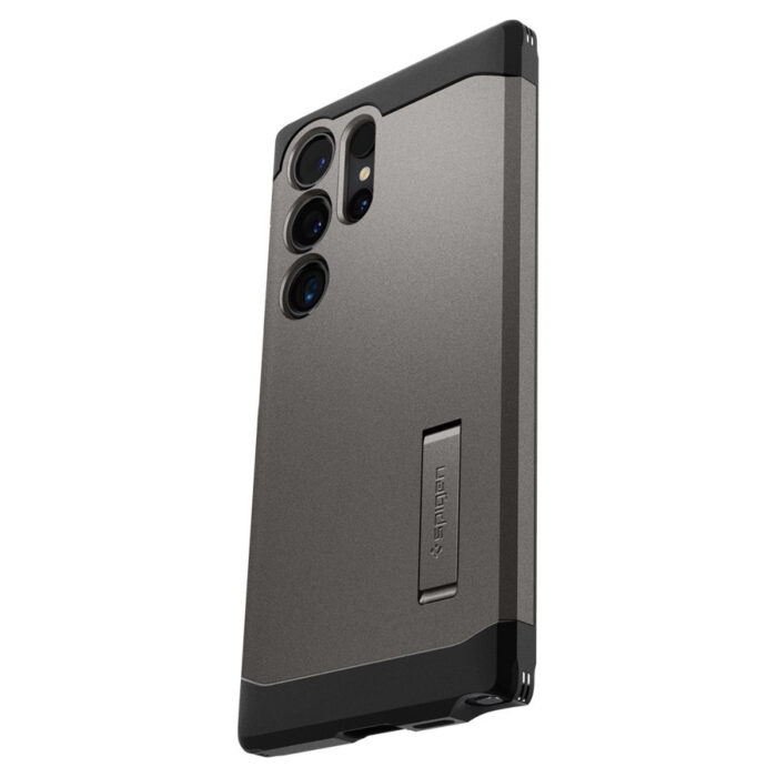 Husa pentru Samsung Galaxy S24 Ultra Spigen Tough Armor Gunmetal 4