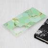 Husa pentru Samsung Galaxy S24 Ultra Techsuit Marble Series Green Hex 3