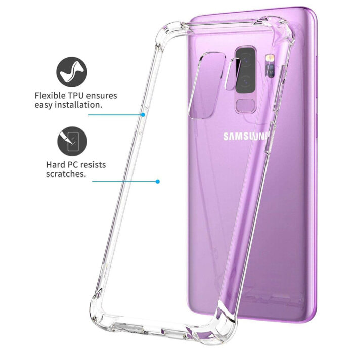 Husa pentru Samsung Galaxy S9 Plus Techsuit Shockproof Clear Silicone Clear 1