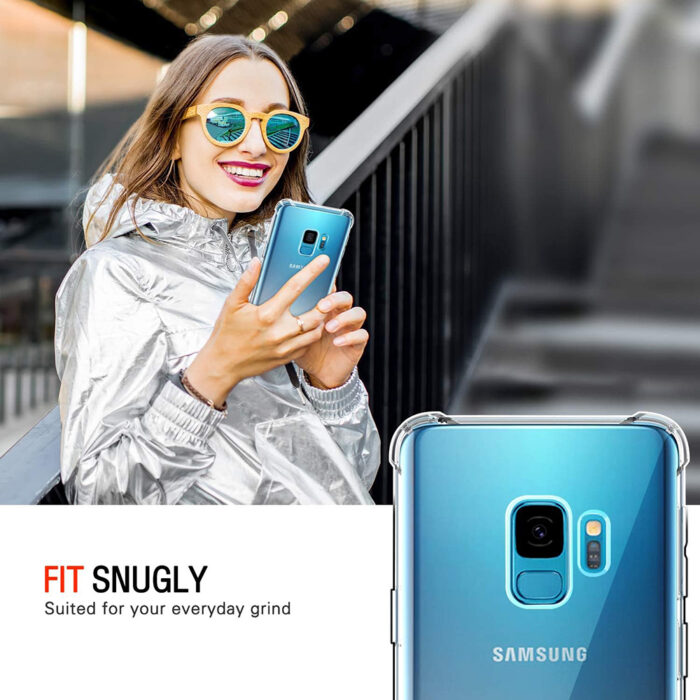 Husa pentru Samsung Galaxy S9 Techsuit Shockproof Clear Silicone Clear 3