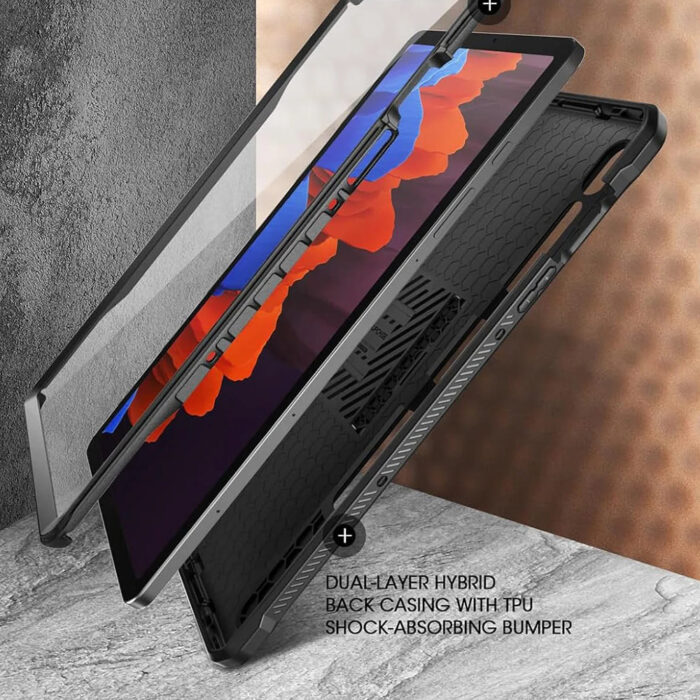 Husa pentru Samsung Galaxy Tab S9 Supcase Unicorn Beetle Pro Black 2