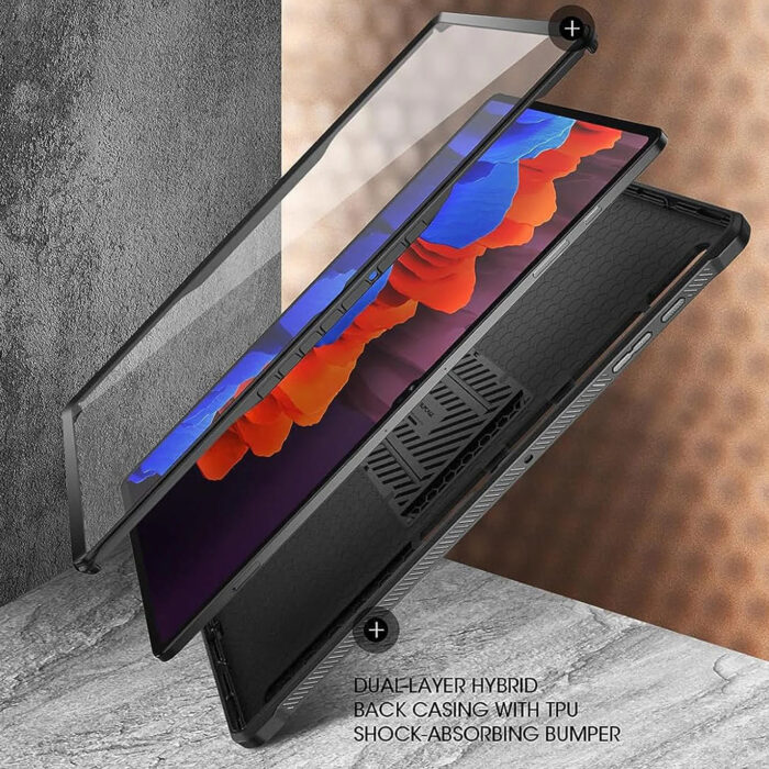 Husa pentru Samsung Galaxy Tab S9 Ultra Supcase Unicorn Beetle Pro Black 2