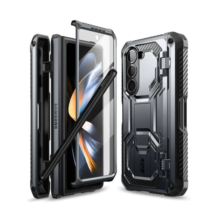 Husa pentru Samsung Galaxy Z Fold5 Folie I Blason Armorbox Black