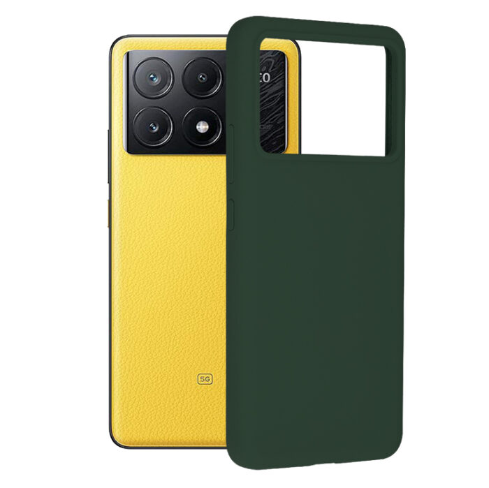 Husa pentru Xiaomi Poco X6 Pro Techsuit Soft Edge Silicone Dark Green