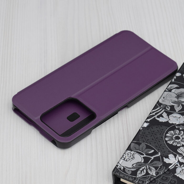 Husa pentru Xiaomi Redmi 13C 4G 13C 5G Poco M6 C65 Techsuit eFold Series Purple 1