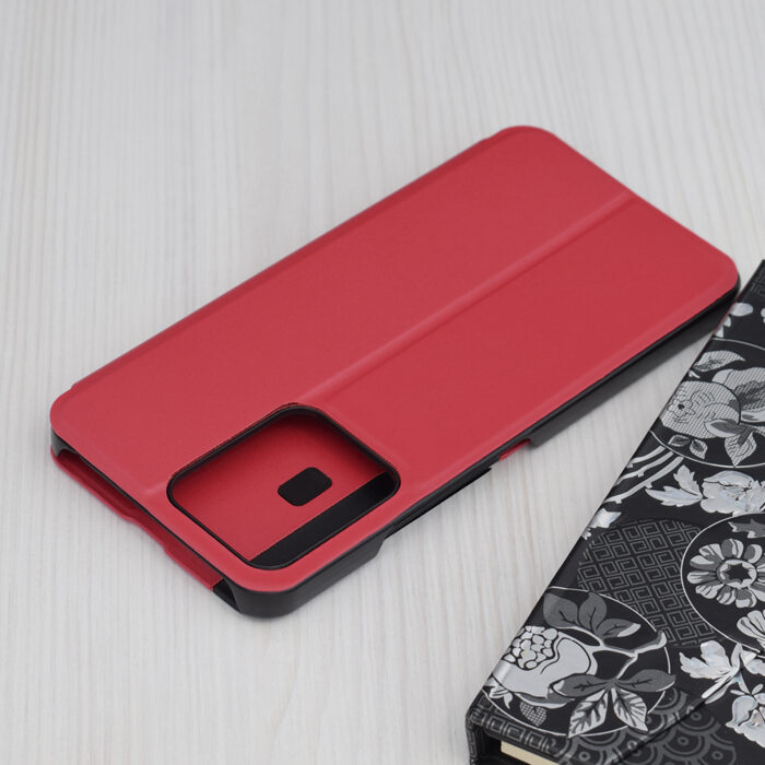 Husa pentru Xiaomi Redmi 13C 4G 13C 5G Poco M6 C65 Techsuit eFold Series Red 1