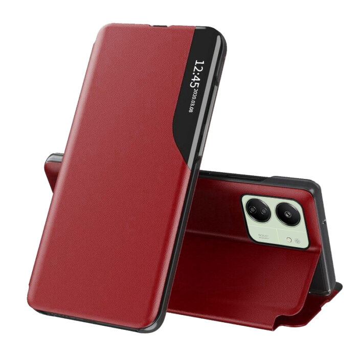 Husa pentru Xiaomi Redmi 13C 4G 13C 5G Poco M6 C65 Techsuit eFold Series Red