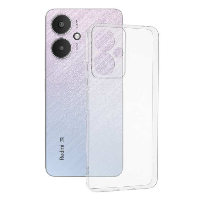 Husa pentru Xiaomi Redmi 13C 5G Poco M6 Techsuit Clear Silicone Transparent