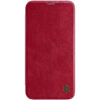 Husa pentru iPhone 12 Pro Max Nillkin QIN Leather Case Red 1