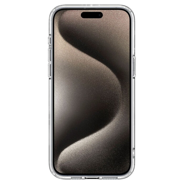 Husa pentru iPhone 15 Pro Spigen Ultra Hybrid MagSafe Zero One Natural Titanium 2