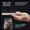 Husa pentru iPhone 15 Pro Spigen Ultra Hybrid Natural Titanium 5