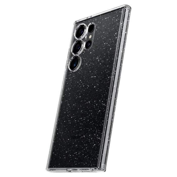 Huse pentru Samsung Galaxy S24 Ultra Spigen Liquid Crystal Glitter Crystal Quartz 6