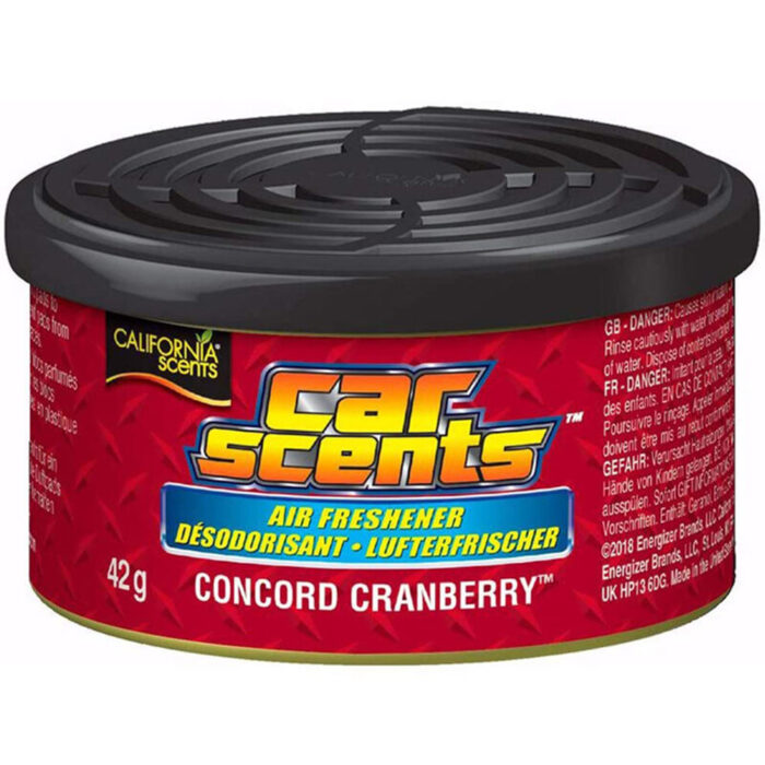 Odorizant Auto pentru Masina Gel California Scents Concord Cranberry