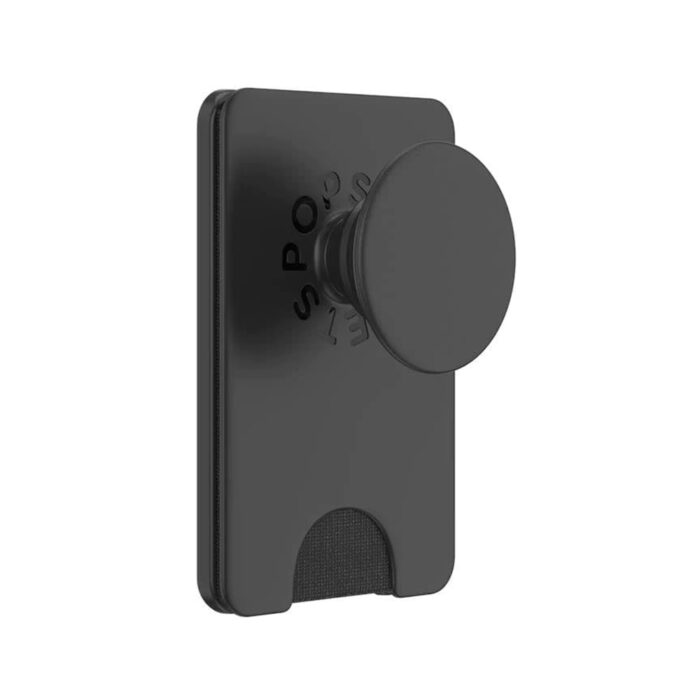 Portofel pentru telefon PopSockets PopWallet Magnetic MagSafe Black 1