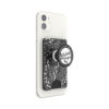 Portofel pentru telefon PopSockets PopWallet Mischief Managed Marauders Map 5