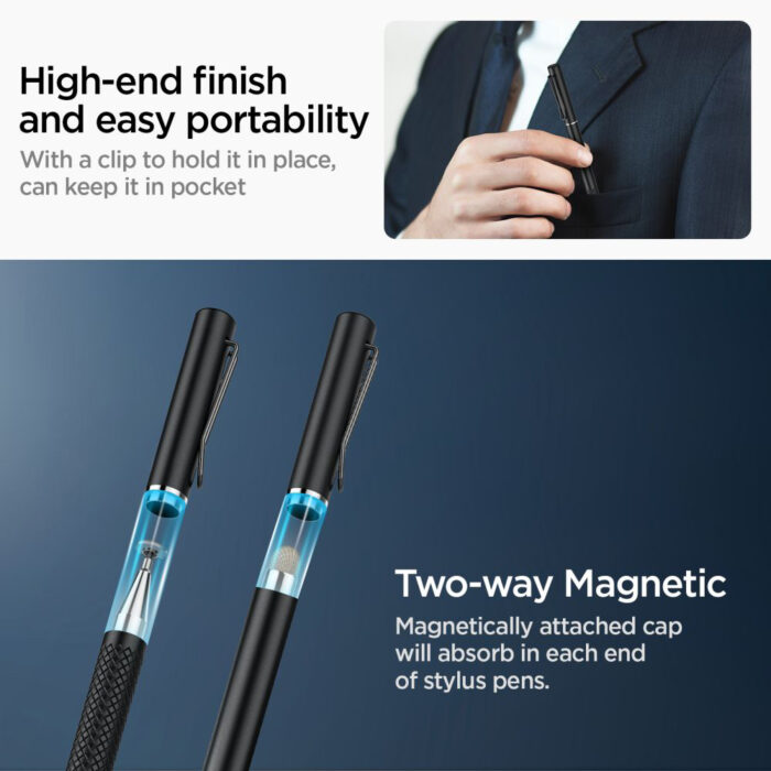 Stylus Pen Universal Spigen Black 8