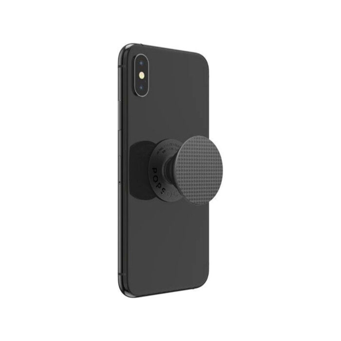 Suport pentru Telefon Popsockets PopGrip Knurled Texture Black 1